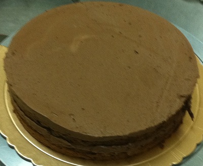 Layers Of Sponge And Layers Of Mousse