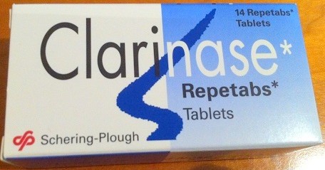 Clarinase Repetabs Tablets Package