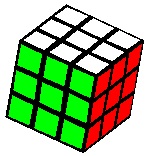 3 by 3 Rubiks Cube